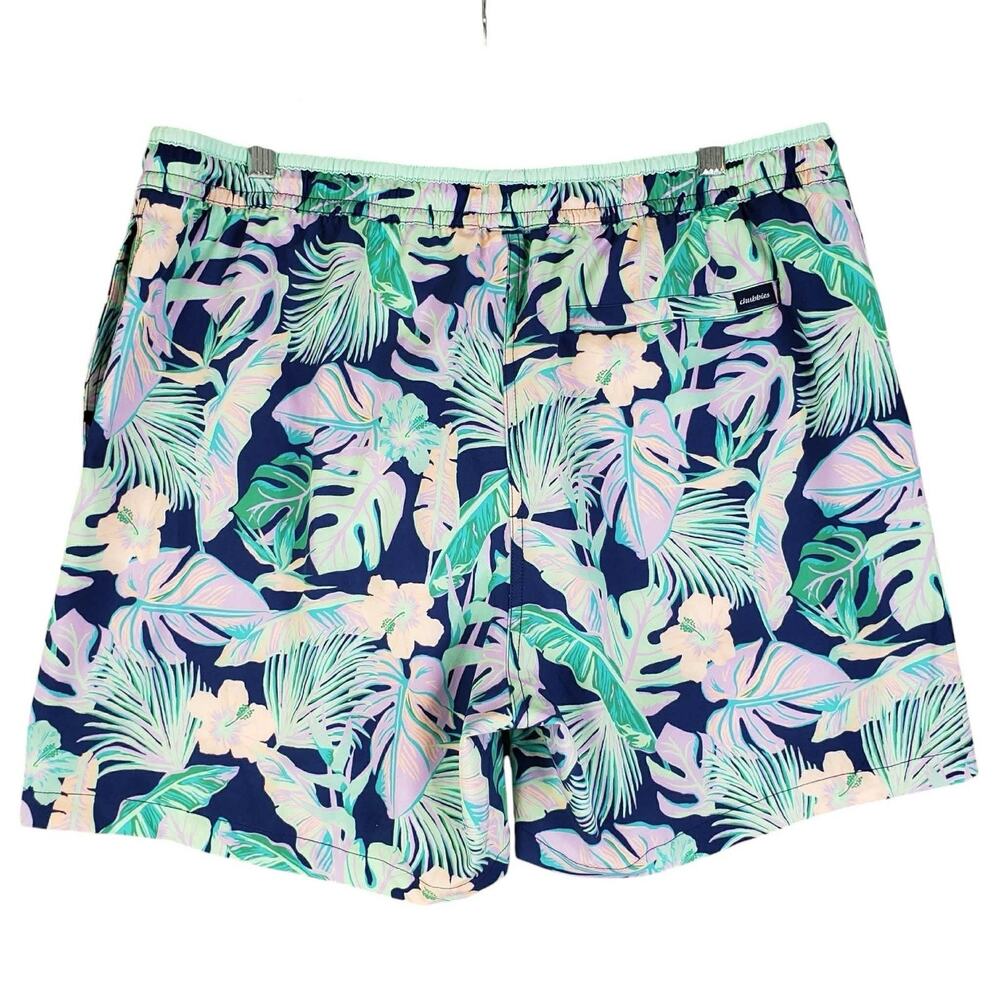 Chubbies Shorts Lined Multicolor Tropical Men’s Size XL 5.5” Inseam Stretch - Picture 3 of 13